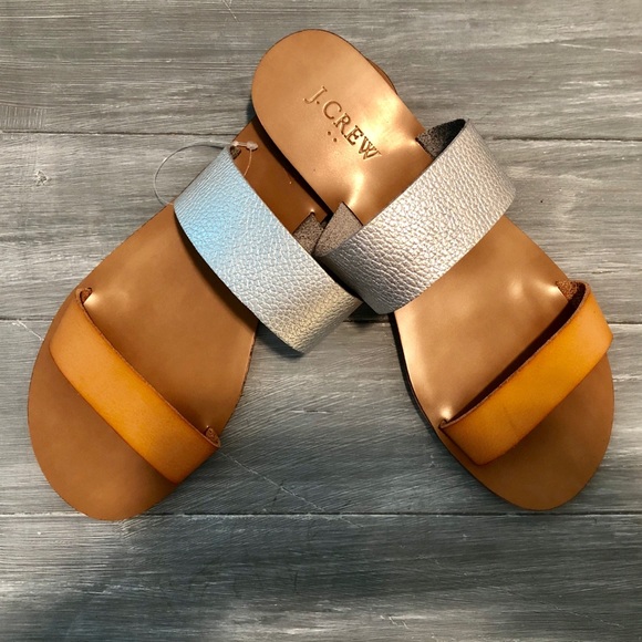 J. Crew Shoes - J Crew Leather Sandals